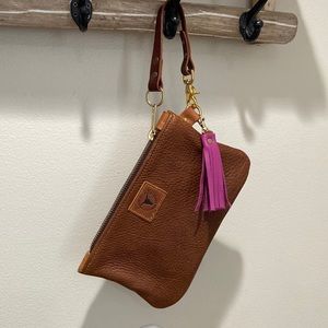 Coastal Hillbilly *Seasonal Edition* Mini Wristlet with Fuchsia Accents